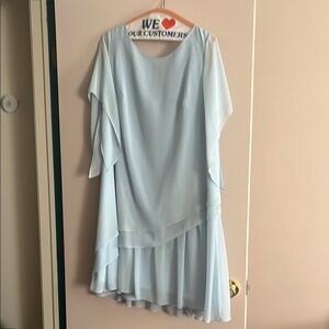 Elegant Light Blue Dress